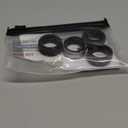 PATIKIL 4 Pcs Stainless Steel Spacers, 3mm ID x 6mm OD x 4mm Height 304 Stainless Steel Bushing Screw Standoff Unthreaded Round Spacer for 1/8" M3 Screws Bolts Nuts