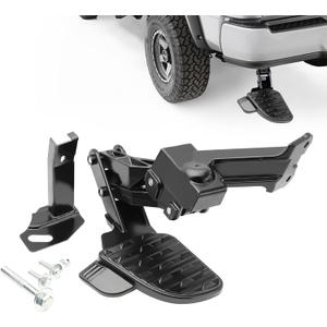 Rear Bed Step,Retractable Bed Step Bumper Step for 2019-2024 Dodge Ram 2500 3500 Truck Rear Tailgate Bedsteps Replaces 82215842AE 82215842AG 82215842AH 82215842AD 82215842AC