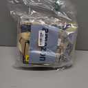 Silkfly 12 Pcs Wedding Paper Gift Bags with Handle 9x7x3.15'' Thank You Gifts Bags with Ribbon Bow Bridal Shower Gifts for Baby Shower Graduation Holiday Birthday Party Supplies (Navy Blue,Gold)