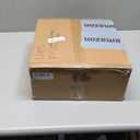 BZZMMB 24.5" Black Lamps Set of 2, Modern Table Lamps for Living Room with USB C+A Ports, Creative Stripe Touch Lamps for Nightstand, 2 Bulbs Included