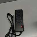 HEZI 8 Outlet Heavy Duty Power Strip, 15Amp Metal Mountable Surge Protector (2700J), Industrial Wall Mount Power Strip for Home, Office, Garage & Workshop, 6FT 14AWG Extension Cord