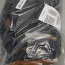 CLOKARS Weekender Bags for Women, Travel Duffle Bag Carry On Overnight Bag with Cosmetics Bag and Crossbody Purse for Gym Hospital, Gifts for Women, Black Brown