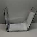 360 Viewing Mirror for Hair Cutting and Styling, Adjustable Height Mirror for Grooming, Makeup and Shaving, Clear HD Glass, Portable for Bathroom or Travel (Black)