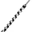 1-1/4 x 18 inch Auger Drill Bit for Wood,Hex Shank Ship Auger Bit for Soft Wood, Hard Wood, Plastic, Composite Materials and DIY Projects