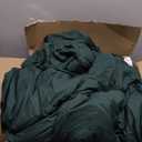 Litanika Full Size Comforter Sets Dark Emerald Green - 7 Pieces Bed in a Bag Full Bedding Comforter Sets, Solid Lightweight Bed Set with Comforter, Sheets, Pillowcases & Shams