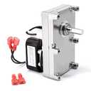 Criditpid 250-00526 Auger Motor for Avalon 900, Avanti, Newport Bay PI & PS, 1 RPM Clockwise Auger Feed Motor for Lopi Foxfire 400, Heritage Bay, Pioneer Bay PI & PS Pellet Stove.