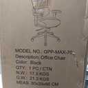 G-PACK PRO -MAX-70- Ergonomic Office Chair