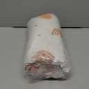 Baby Crib Sheets for Boys and Girls, 3 Pack Fitted Toddler Bed Sheets Neutral for 52x28 Standard Crib and Toddler Mattresses, Super Soft Microfiber Orange Sun Rainbow