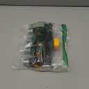 Melnor 65135AMZ 4 Way Lever Flow Through Valve Connector Bundle, Yellow, Black