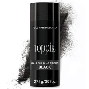 Toppik Hair Building Fibers, Fill In Fine or Thinning Hair Instantly Thicker, Fuller Looking Hair 9 Shades,4 size options