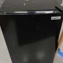 Igloo 3.2 Cu.Ft. Mini Fridge with Freezer - Single Door Compact Refrigerator with Glass Shelves for Homes, Dorms & Offices- Keep Snacks, Drinks & Frozen Foods Cool with Temperature Control Mini Fridge (Black)