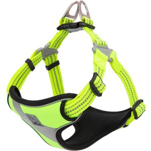 TRUE LOVE Dog Harness TLH5991 Anti Pull Safety Vest Step-in Style Harness for More Comfort and Less Tug Reflective Pet Harness by Truelove (Neon Yellow) TRUE LOVE Dog Harness TLH5991 Anti Pull Safety Vest Step-in Style Harness for More Comfort and Less Tug Reflective Pet Harness by Truelove (Neon Yellow)