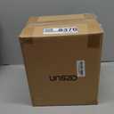 Cesun Bathroom Trash Can with Lid, 1.3 Gallon Small Garbage Can with Foot Pedal, Metal Round Wastebasket for Bathroom, Bedroom, Office, Silver