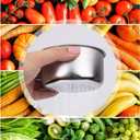 2pcs Swan-Shaped Drain Basket, Stainless Steel Sink Strainer Catcher Multi-Functional Quick Drain Kitchen Filter for Fruits Vegetables, Faucet Hanging (Small)