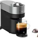 Nespresso Vertuo Pop+ Deluxe Coffee and Espresso Maker by Breville, Titan