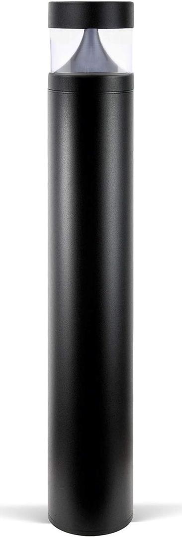 LED Bollard Landscape Lights 38" 20W 3000K 120V-277V Commercial/Residential Modern Ballard Lighting Fixture for Garden, Pathway, Driveway Electric Light. ETL Listed.