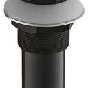 BWE Pop Up Drain Fits Bathroom Standard Sink Hole 1-1/2" to 1-3/4" Bathroom Faucet Vessel Vanity Sink Drain Stopper Without Overflow Oil Rubbed Bronze