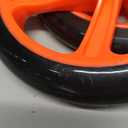 SEUNMUK 4 Pack 8 Inch Scooter Replacement Wheels, Adult Teen Kick Scooter Wheels Solid Replacement Wheels Set with ABEC-11 Bearings for Most Push Kick Scooters, Orange