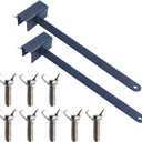 Cargo Bar Truck Bed Divider Bar Truck Bed Stabilizer Black Divider Bar-2pc
