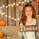 YYNXSY Fall Thanksgiving Photo Backdrop Autumn Retro Board Backdrops Wooden Fence Haystack Pumpkin Photo Background Thanksgiving Party Decorations Studio Photography Props 8X6FT YY-2516