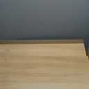 Hoolerry 2 Pcs 30 x 12 Inch Foamed PVC Wire Rack Covers for Removable Closet Decoration(Not Wood) Don't Bear Too Much Weight Pantry Shelves Covers for Bathroom Kitchen Shelving(Wooden Color)