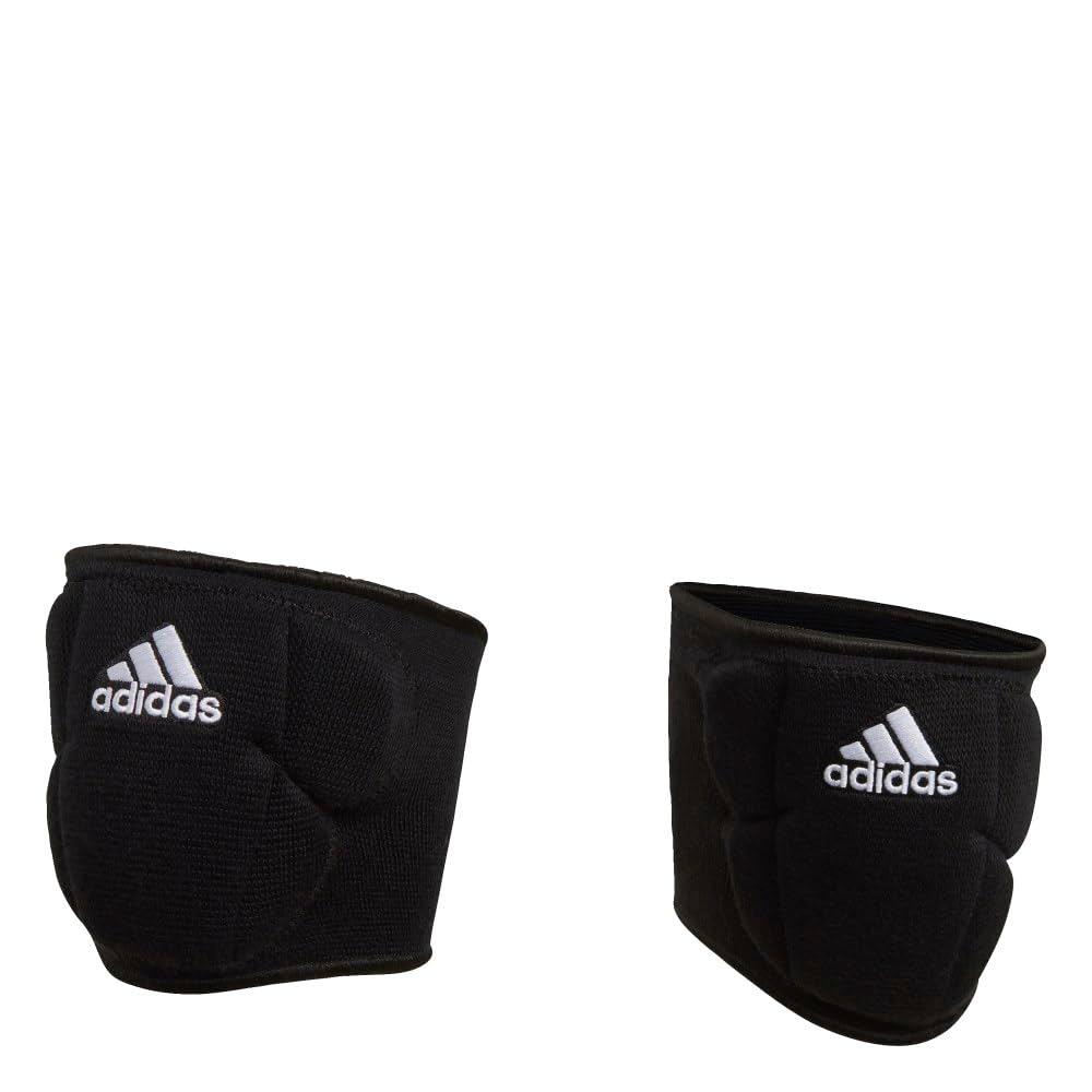 adidas Unisex-Adult Sleek 5 Inch Knee Pad, Black/White, Small