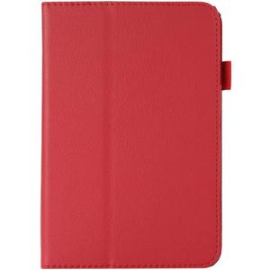 Tablet Cover for Amazon Kindle Fire HD7 12th Generation P8AT8Z (2022 Release), Ultra Slim Folio Stand Lightweight Leather Case for Amazon Kindle Fire HD 7 Gen 12th 7" (Li-Red)