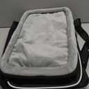 Petskd Top-Expandable Pet Carrier 17x12x8.5 Inches JetBlue Allegiant Spirit Airline Approved, Soft-Sided Carrier for Small Cats and Dogs with Locking Safety Zippers and Anti-Scratch Mesh(Black)