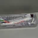 1:160 Scale A380 Model for Collection, Static Display Plane Model with Resin Stand,Suitable for Business Gifts, 18.11*20.07*7.48