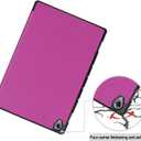Tablet Cover for Huawei Mediapad M6 10.8 2019 SCM-W09 SCM-AL00, Folio Stand Lightweight Leather Case for Huawei Matepad 10.8 2020 SCMR-W09 SCMR-AL09 (KST-Purple)