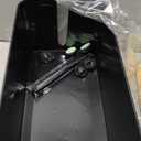 Cable Management Box - Wooden Style Large Cord Organizer to Hide Wires & Power Strips | Desk Computer Cable Organizer | Safe ABS Material | 16" (L) x 6.2" (W) 5.3" (H) | for Home & Office - Black