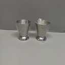 Stainless Steel Measuring Cup, 2.5 oz, 75 ml, 5 Tbsp, Cocktail Jiggers, Pack of 2