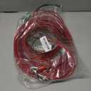 Tuff Pupper Dog Tie Out Cable 100 Feet | Dog Runner Cable for Yard 100 ft | Heavy Duty Lead | Water & Rust Resistant Industrial Strength Steel | 360 Degree No Tangle Swivel Clips (125 lbs Max Weight)