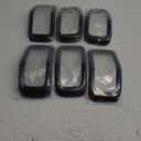 Front Grill Inserts Grille Cover Trim for 2014-2018 Jeep Cherokee (black)