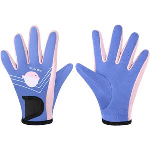 XUKER Neoprene Gloves for Kids, 2mm Wetsuit Dive Gloves Keep Warm for Diving Scuba Kayaking Snorkeling Swimming Water Sports (Purple, M)