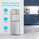 Avalon Electric Bottleless Water Cooler Water Dispenser - 3 Temperatures, Digital Clock with Temperature Control, Self Cleaning, Stainless Steel