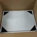 Aienvey Floating Nightstand, Floating Shelf with Drawer, Wall Mounted Nightstand, Floating Bedside Table (White Stripe)