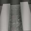 1 Pcs Acrylic Desk Drawer Organizer 2 Inch Height Expandable Drawer Organizer Trays with Adjustable Compartments Desk Accessories for Makeup Silverware Office Bathroom(Clear, Classic)