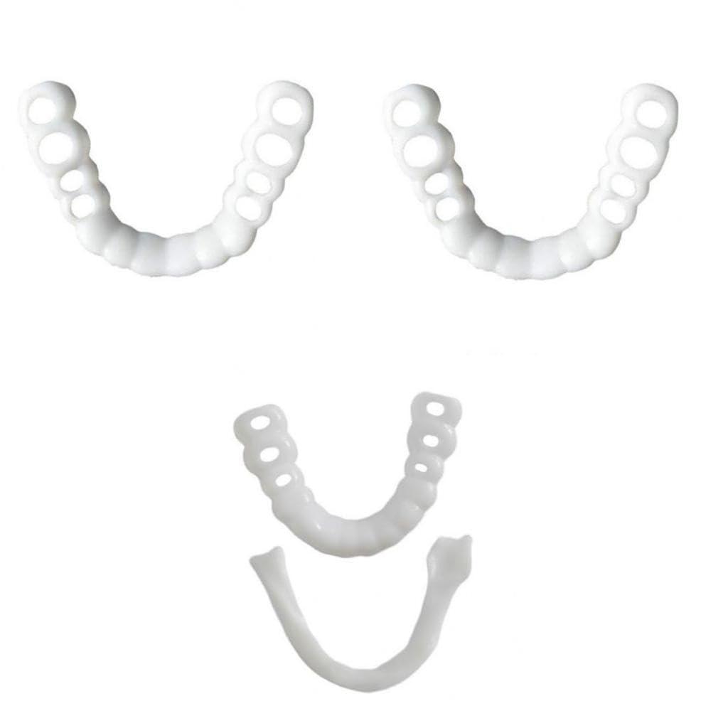 Men's and Women's Temporary Veneer kit, Adjustable Veneer kit, Natural and Comfortable Design to Restore Confident Smile-N06 (Natural ColorA002)