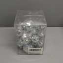 28 Pack Disco Ball, Disco Ball Party Decorations Silver Hanging Reflective Mirror Balls Ornaments 70s Disco Party Supplies Birthday Holiday Wedding Christmas Tree Decor