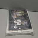 MASWOND Extra Long Faux Linen Sheer Curtain, High Ceilings, Rod Pocket Translucent Voile Sheer Breathable Curtain Panels for Living Room, Custom Made 16ft Length, 50" W x 192" L, White, 1 Panel