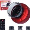6-in-1 Cupping Set, Remote Control Electric Cupping Therapy Massager with Red Light and Heat, Portable Suction Cupping Device for Pain Relief, Perfect Festival Gifts for Husband & Men