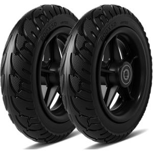 PRO CAKEN 200x50 solid tire wheel with Plastic Hub for electric scooter balance car 8x2 solid wheel explosion proof puncture tubeless tire parts