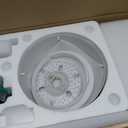 48 Inch Smart Flush Mount Ceiling Fan with Lights and Remote, Low Profile