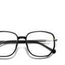 JOLLYNOVA Blue Light Blocking Glasses for Women，Oversized Lightweight TR90 Fashion Computer Eyeglasses
