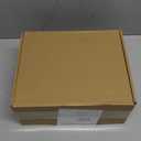 2 Pack 3 Ring Binder Junior Size Pu Leather Binder 2 Inch D Rings with 5 Colors Dividers 5.5" x 8.5" Holds Up to 500 Sheets with Pen Loop Pocket Small Binder for Office School (Green & blue)