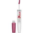 Maybelline Super Stay 24, 2-Step Liquid Lipstick Makeup, Long Lasting Highly Pigmented Color with Moisturizing Balm, Infinite Petal, Pink, 1 Count (0.08 Fl Oz (Pack of 1))
