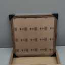 Rustic Walnut 14x14 Frame - Single Frame, 14 x 14 Poster Frame for Artwork, Puzzles, Photos and Movie Posters Picture Frames