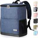 Insulated Cooler Backpack Outdoor - Leak Proof Backpack Cooler 30 Cans, Waterproof Lightweight Cooler Bag for 12h Hot/Cold Retention - Soft Cooler for Travel, Camping, Beach, Lunch