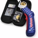 Cordless Electric Scissors Tools, Cardboard Cutter with 2 Titanium Blade Accessories, Safety Lock, Rotary Cutter for Cardboard, Gifts for Men&Women 